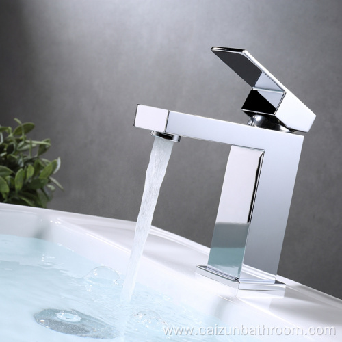 Black Single Handle Bathroom Basin Faucet